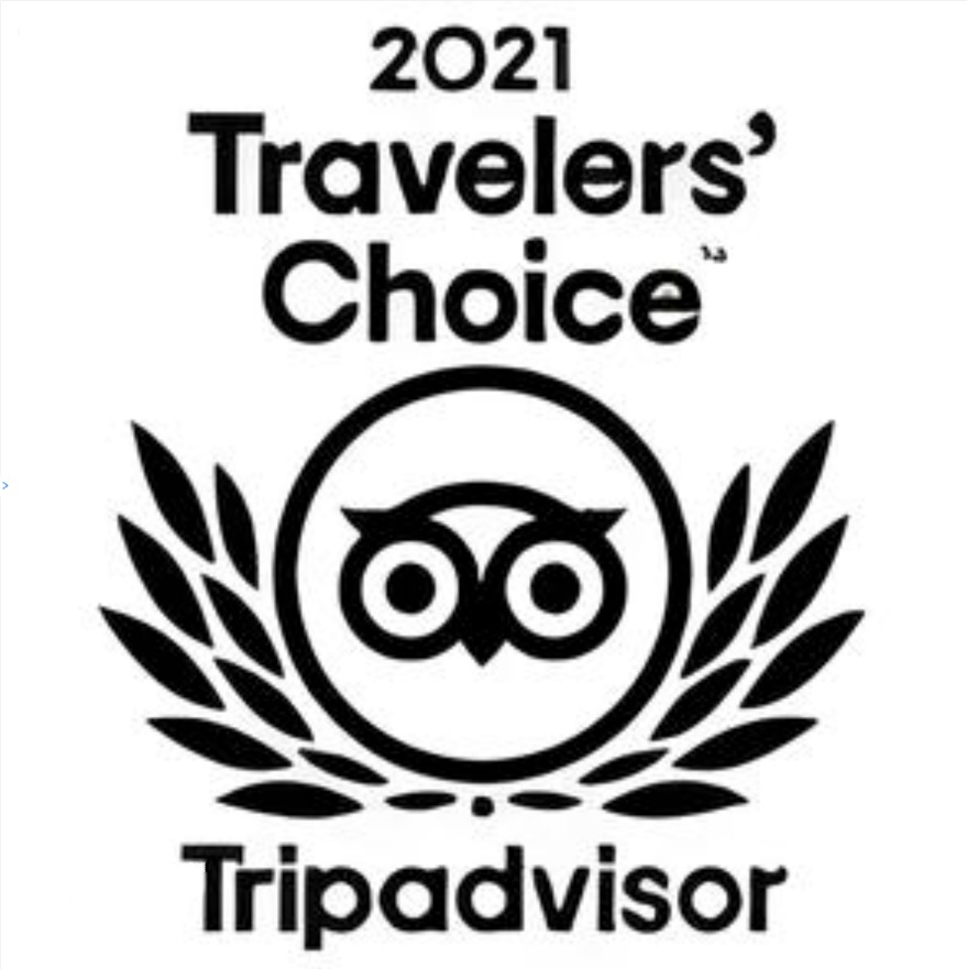 Tripadvisor Travelers' Choice 2021