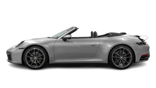Porsche 911 Carrera S Cabriolet side view