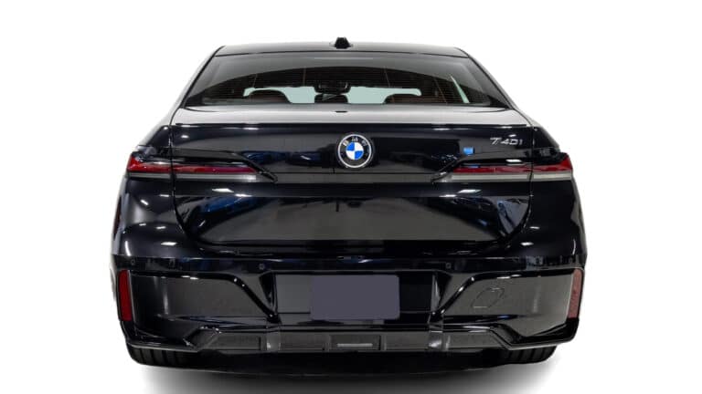BMW 7 Series Rear view
