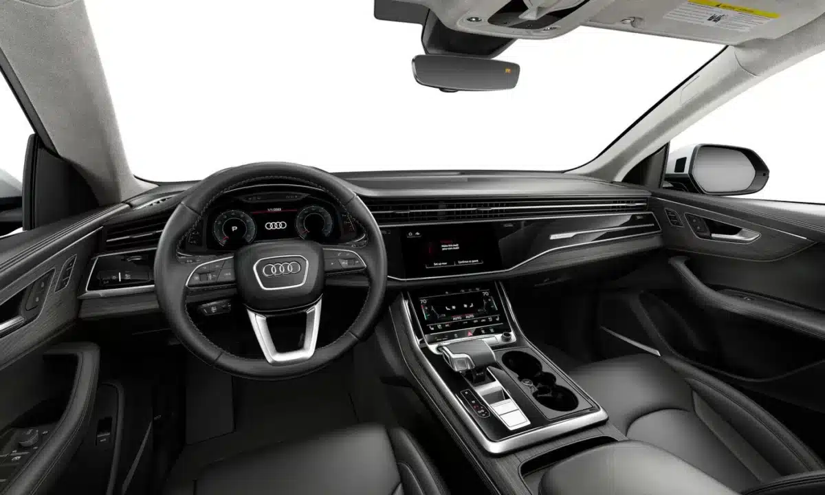 Audi Q8 Driver's view