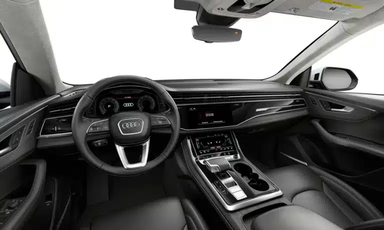 Audi Q8 Driver's view