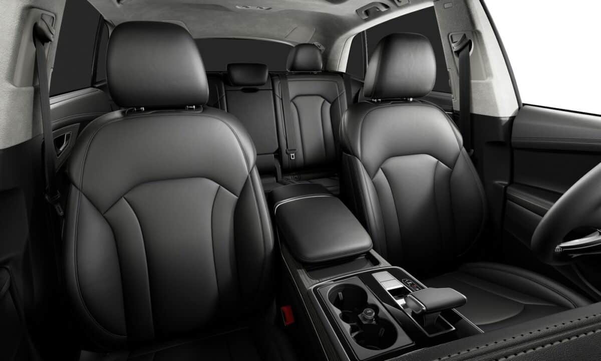 Audi Q8 Black leather seats