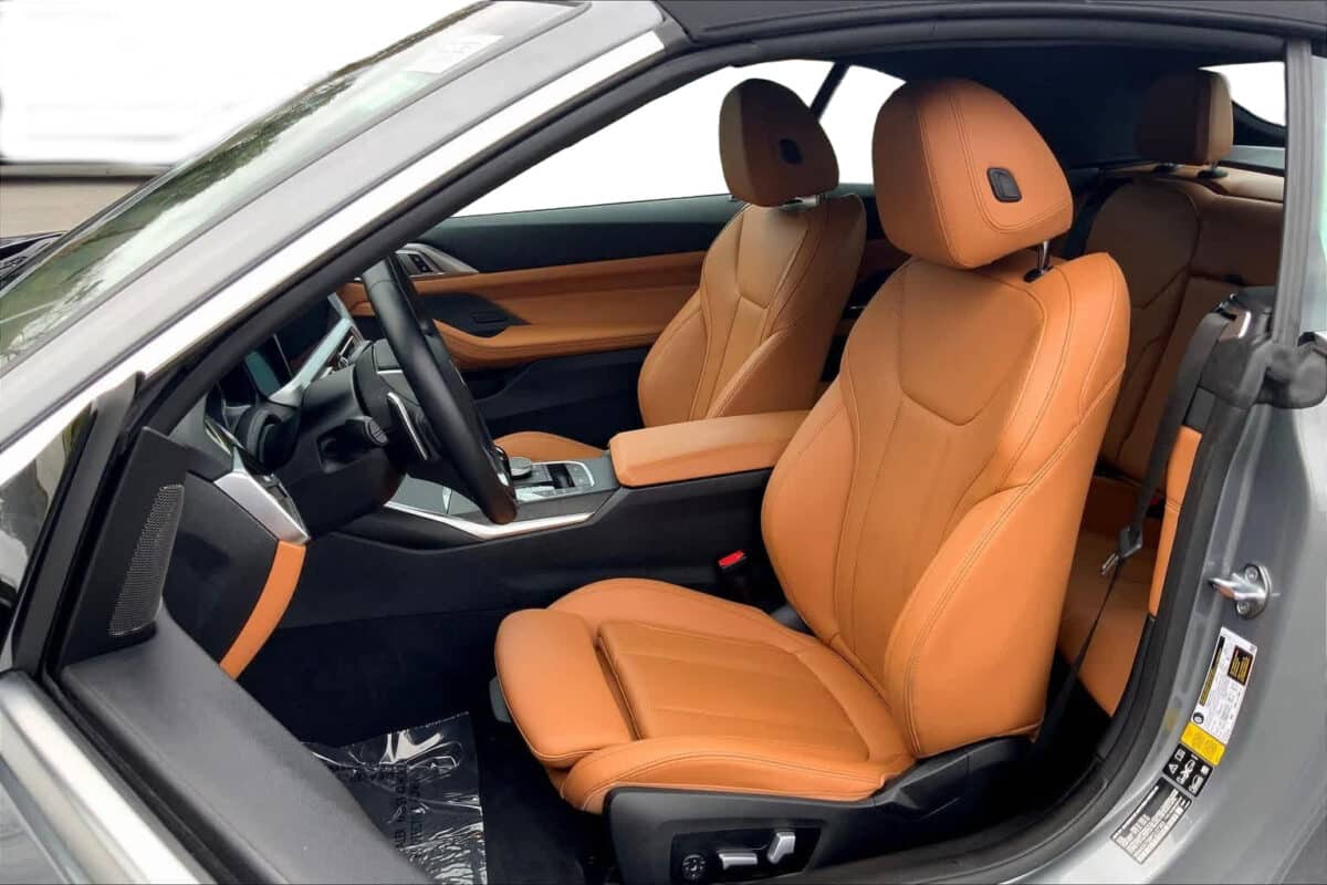 BMW 4 Series Convertible Front Seats