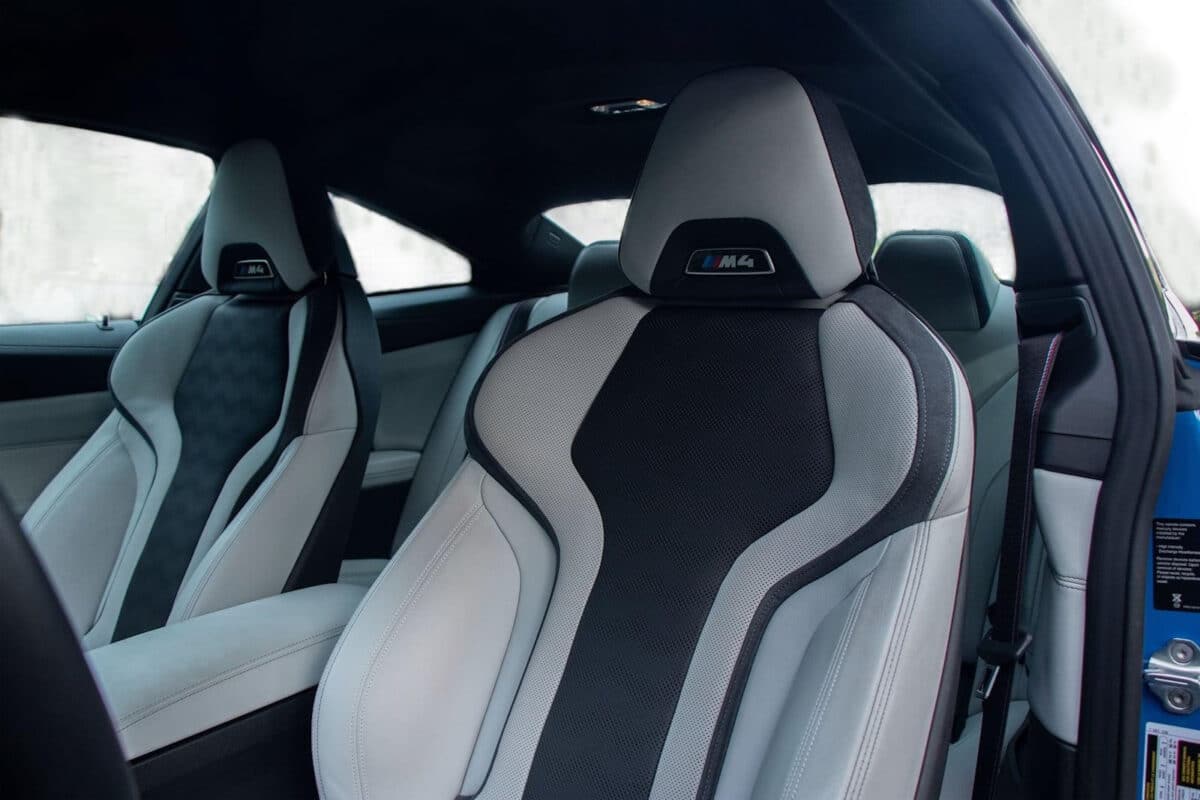 BMW M4 Front seats