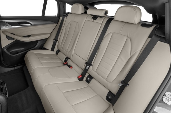 BMW X4 Back seats