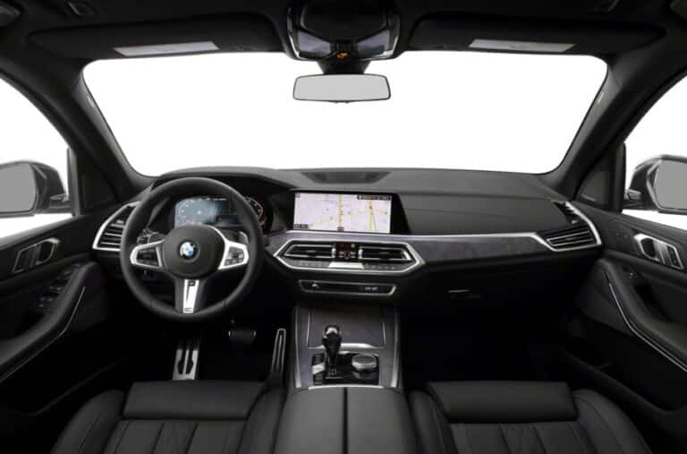 BMW X5 Interior front view