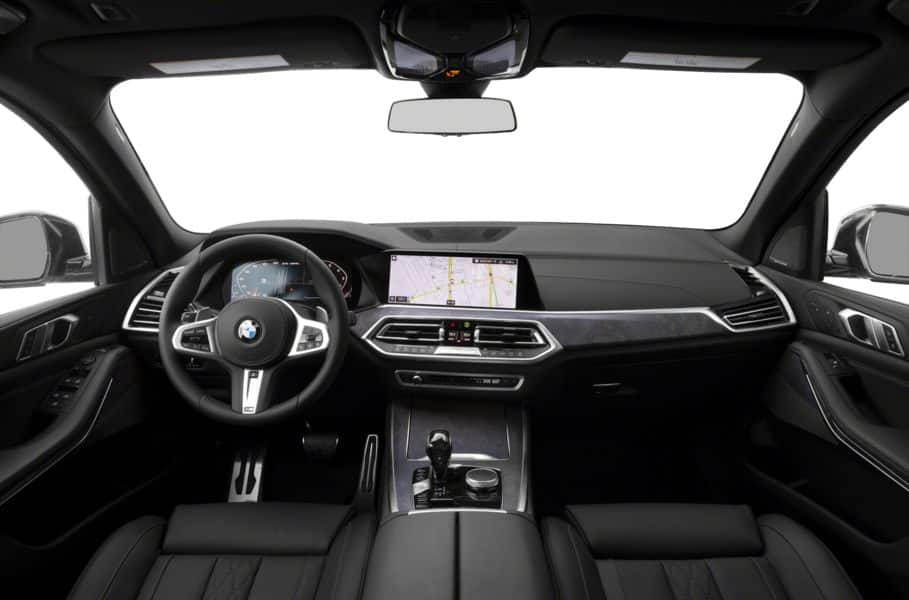 BMW X5 Interior front view
