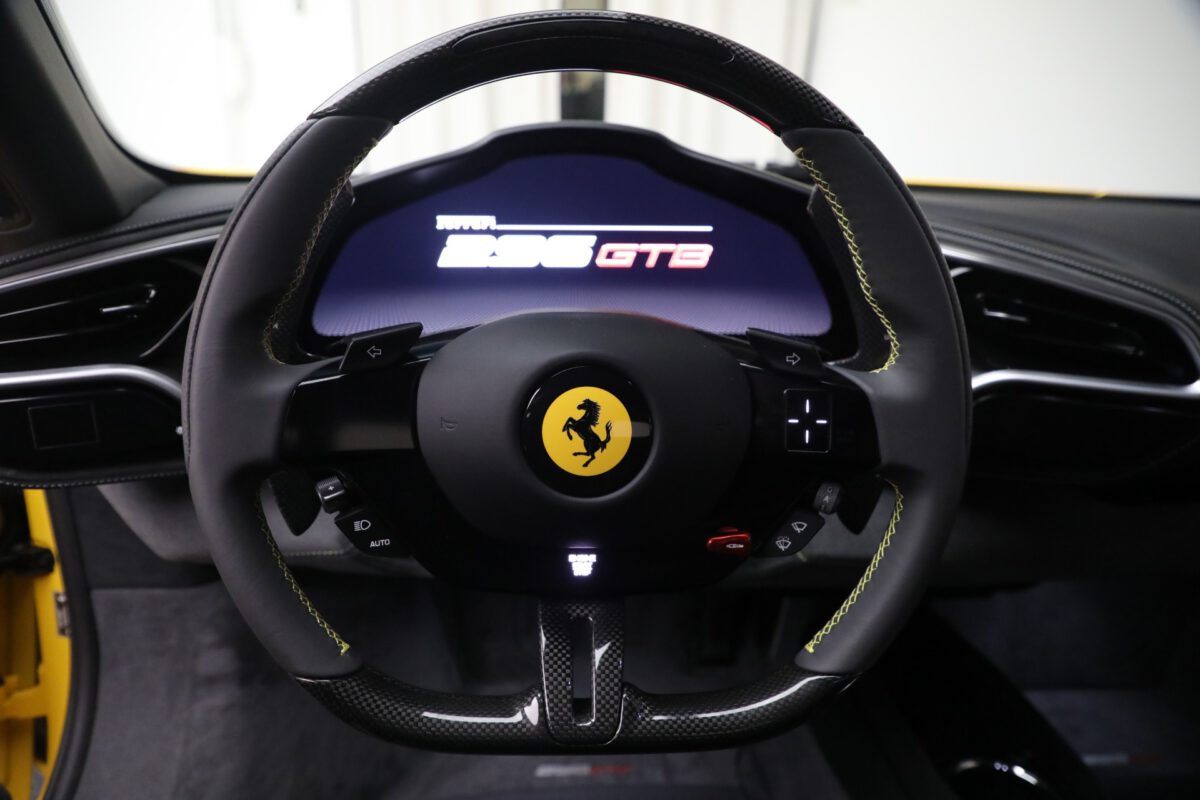 Ferrari 296 GTB Driving wheel