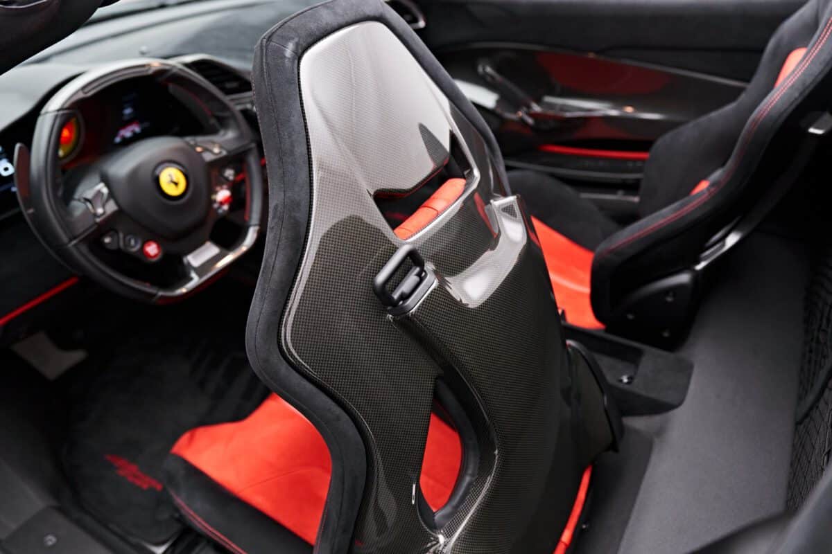 Ferrari 488 Pista Spider Front Seats