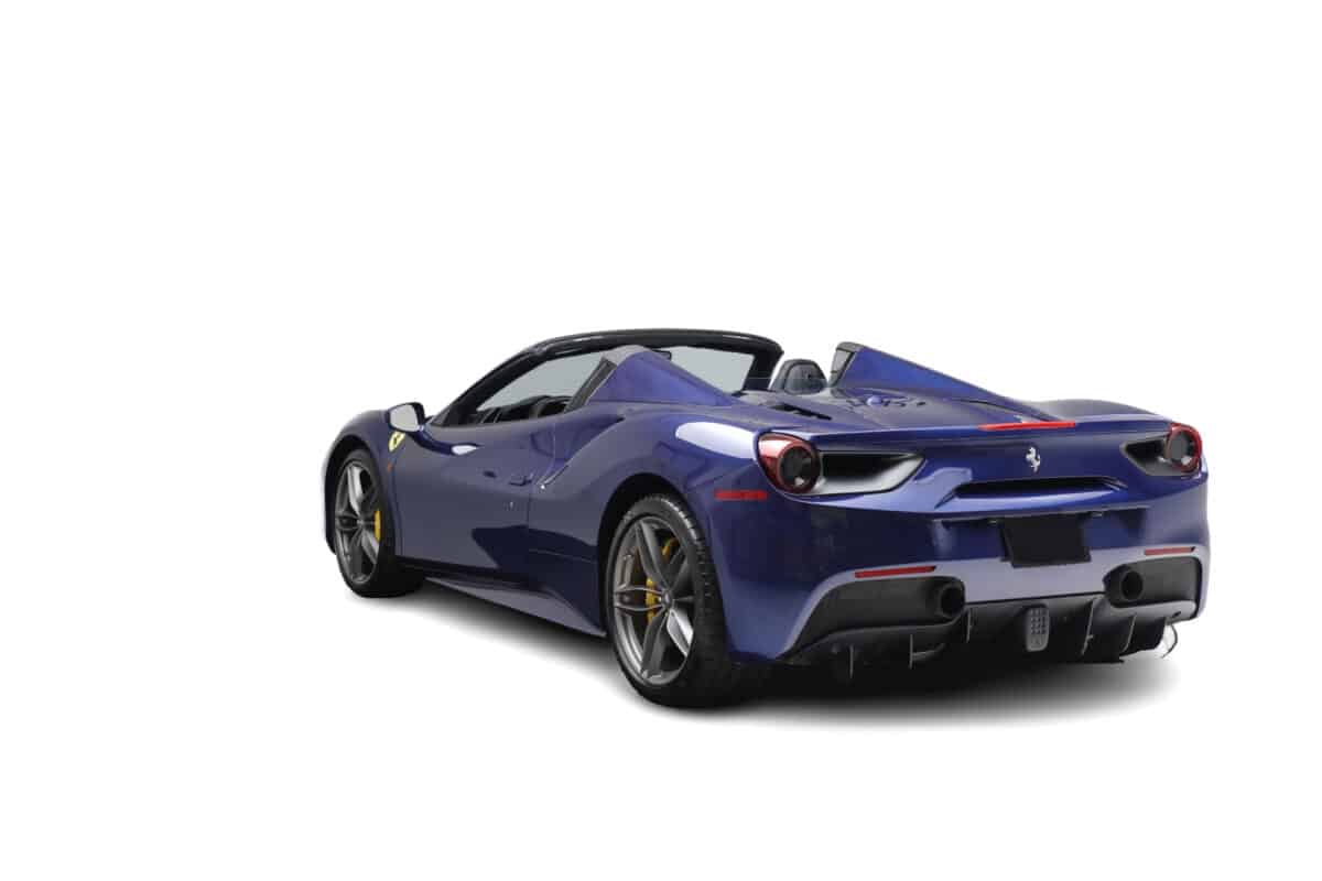 Ferrari 488 Spider Half side view