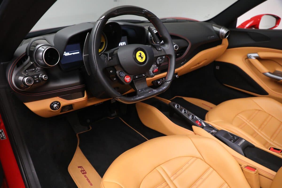 Ferrari F8 Spider Driver's seat