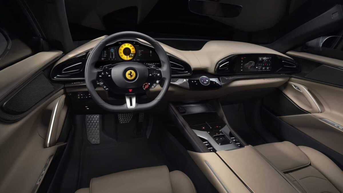 Ferrari Purosangue Driving wheel
