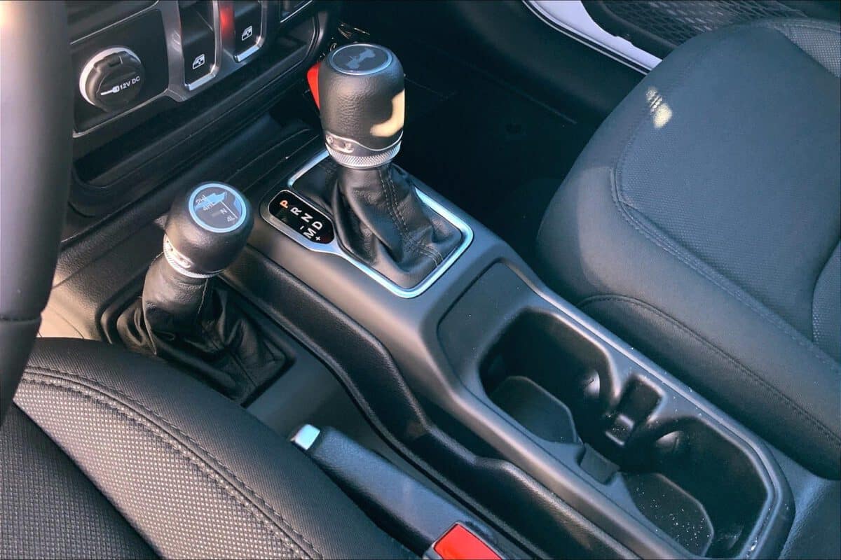 Jeep Wrangler Gear selector
