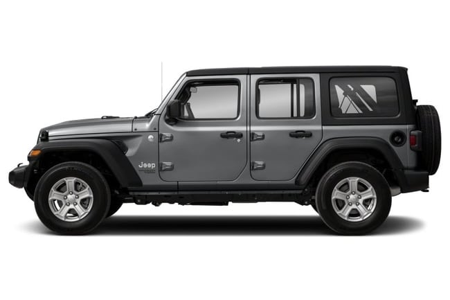 Jeep Wrangler Unlimited Side view