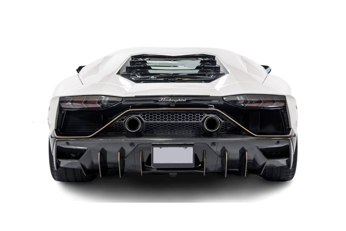 Lamborghini Aventador Rear view