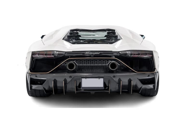 Lamborghini Aventador Rear view