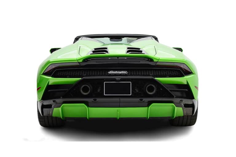 Lamborghini Huracan Evo Spyder Rear view