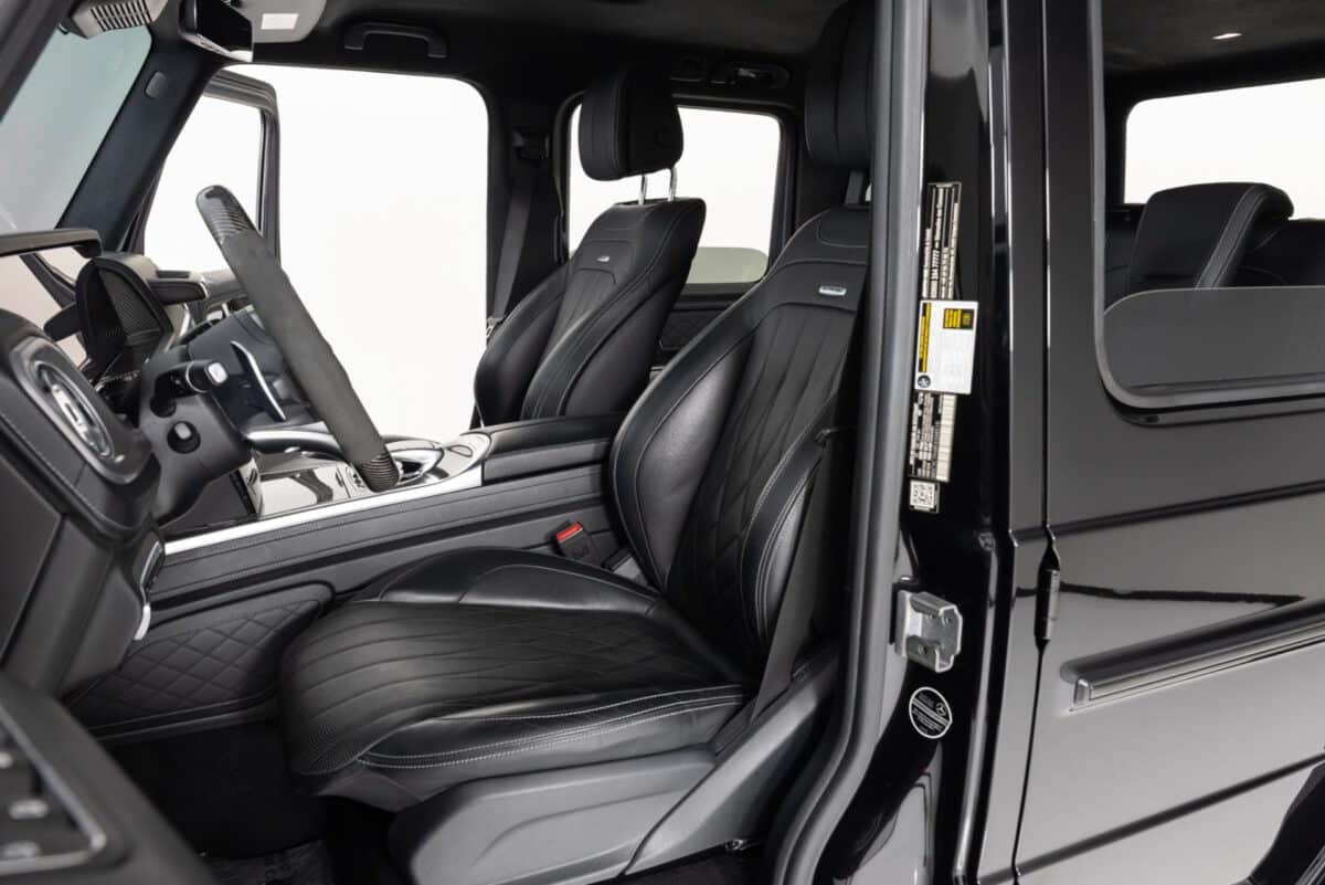 Mercedes G63 AMG Front seats