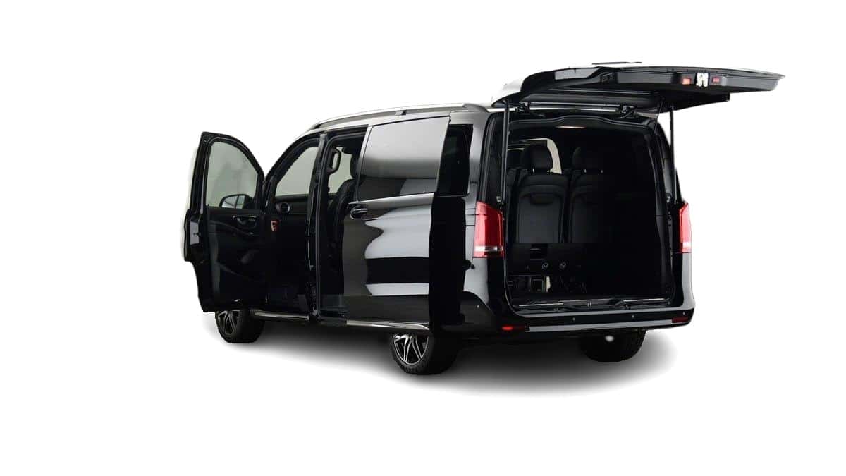 Mercedes V-Class Half side rear view