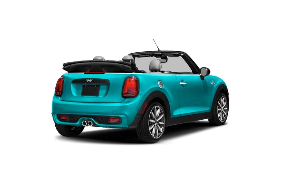 Mini Cooper Cabriolet Half side rear view