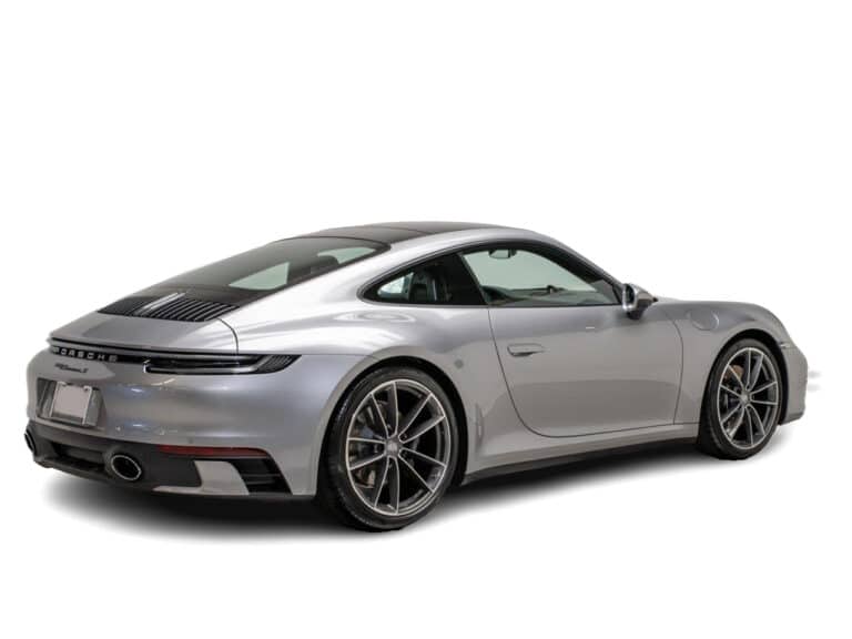 Porsche 911 Carrera S Half side rear view