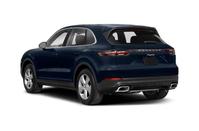 Porsche Cayenne Half side rear view