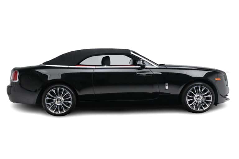 Black Rolls-Royce Dawn Side view