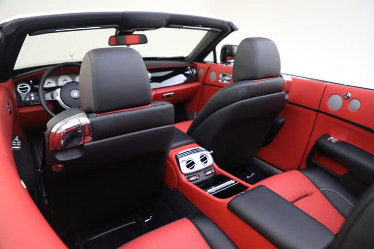 Rolls-Royce Dawn Red leather interior