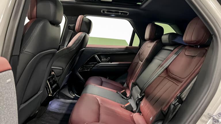 Range Rover Sport Rear seats