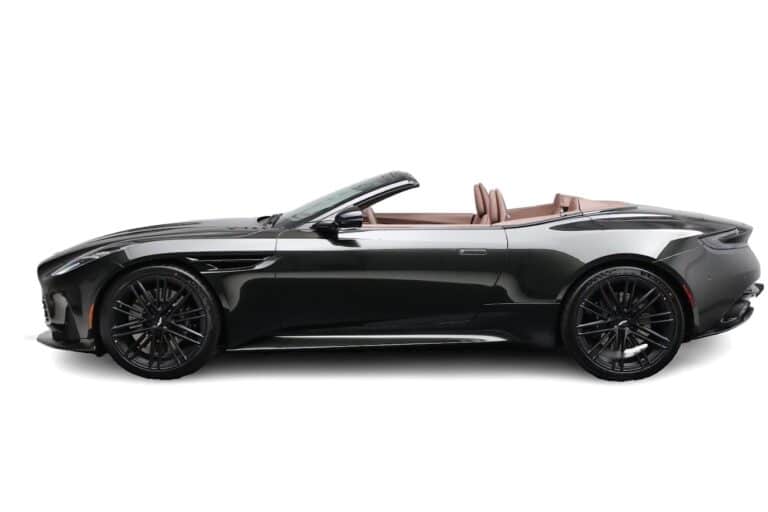 Aston Martin DB12 Volante side view