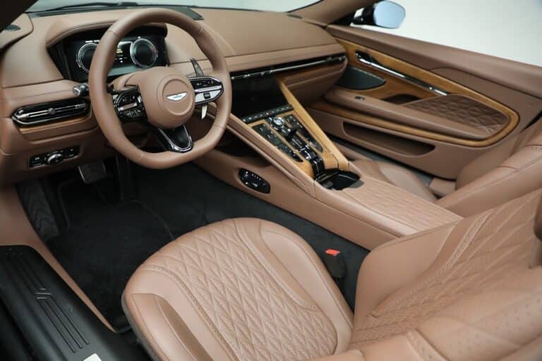 Aston Martin DB12 Volante driving console