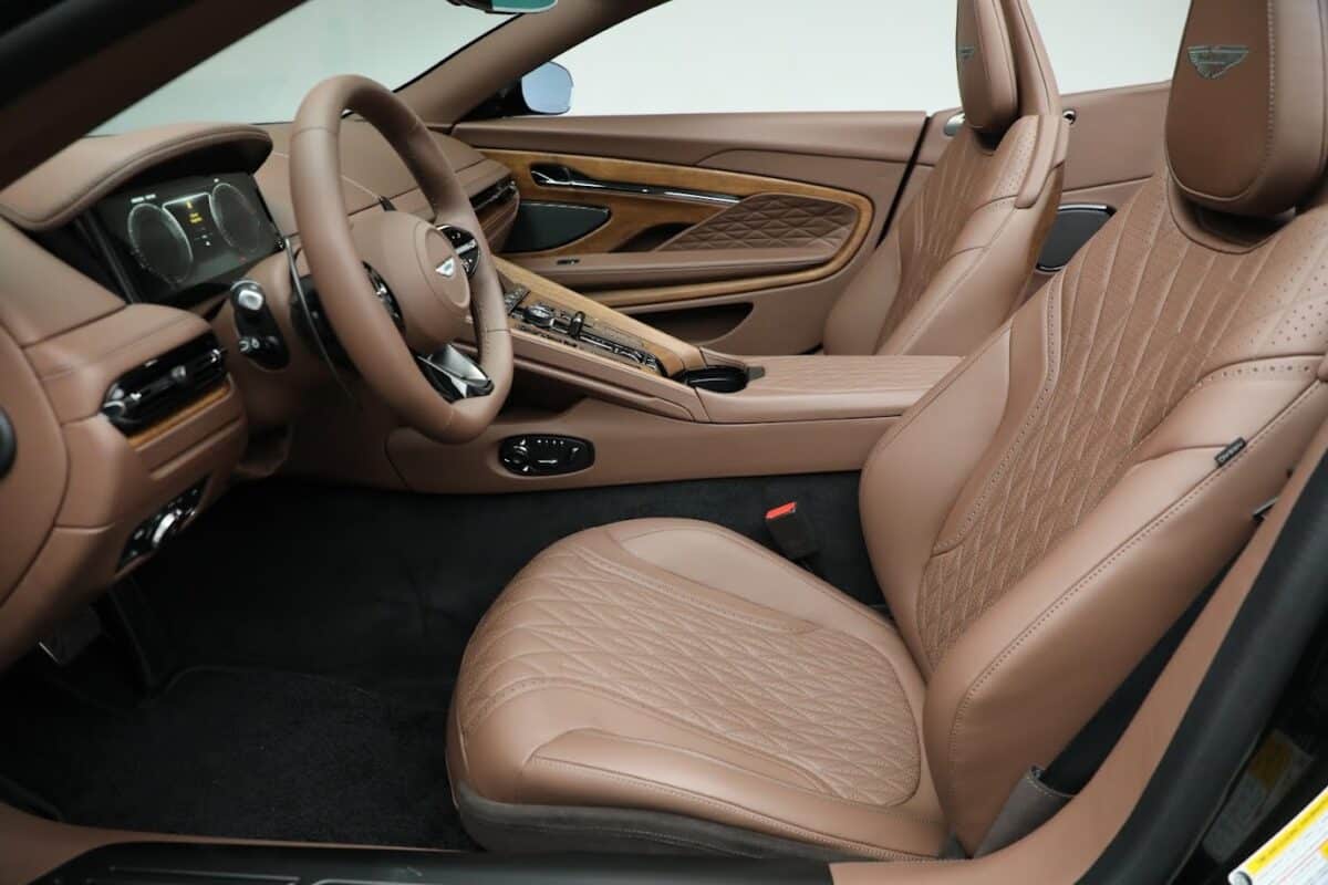 Aston Martin DB12 Volante driver's seat