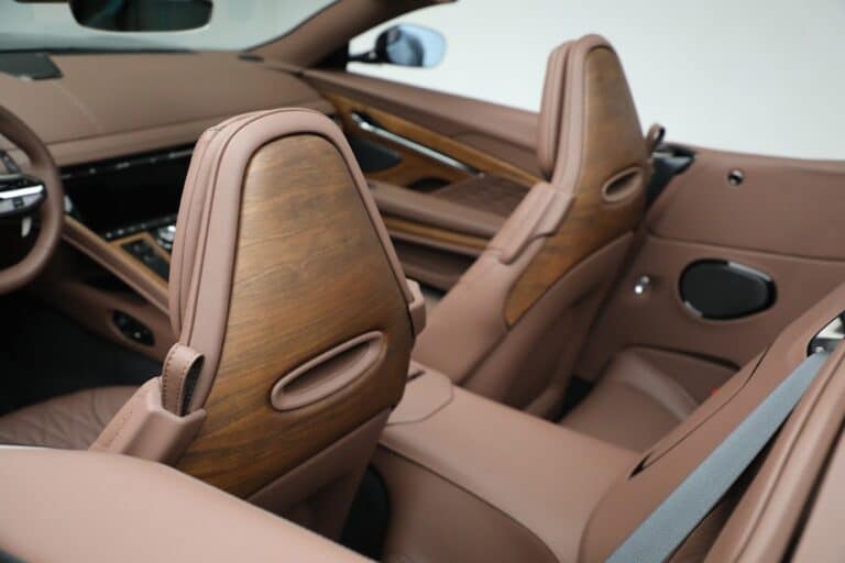 Aston Martin DB12 Volante front seats