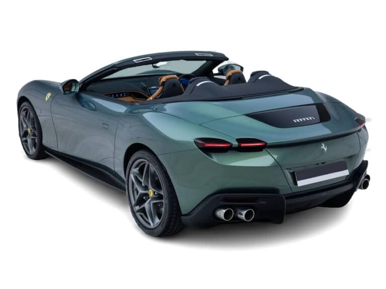 Ferrari Roma Spider Rear side view