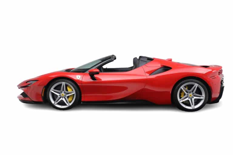Ferrari SF90 Spider side view